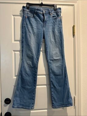 American Eagle Outfitters Light Blue Flare Jeans